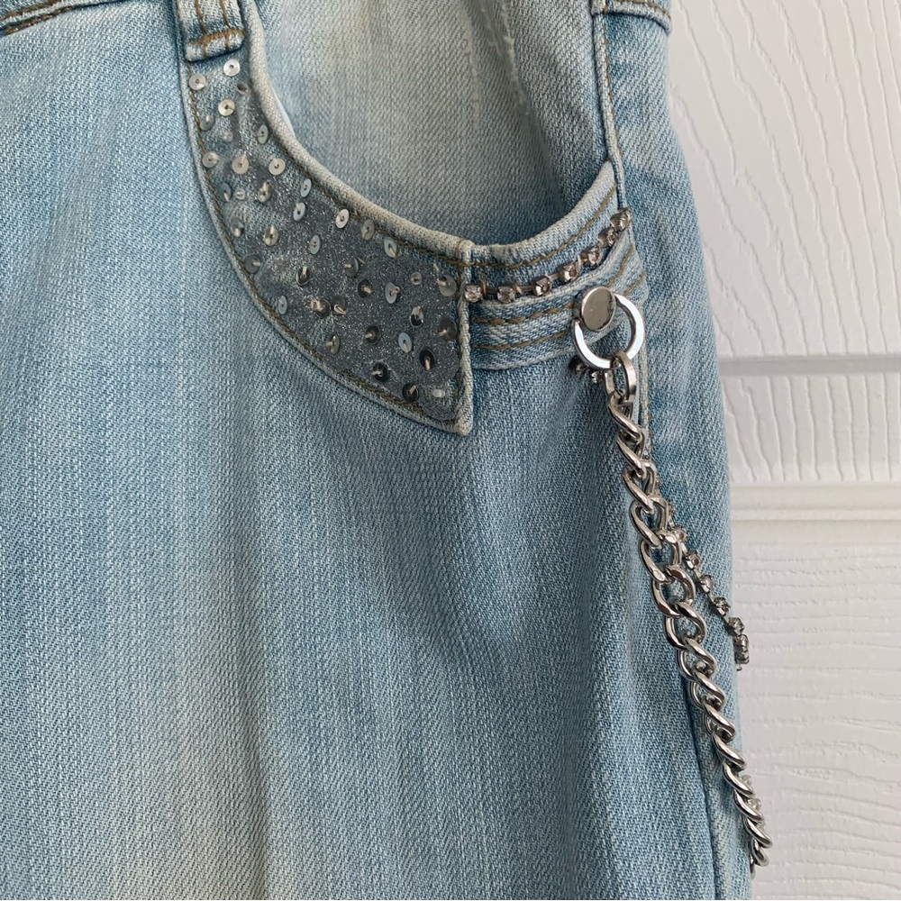 Cache bling jeans - Picture 4 of 15